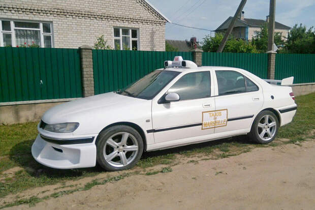 Белорус создал копию такси Peugeot 406 из фильма peugeot, авто, автотюнинг, кино, кинотачка, такси, таксист, тюнинг
