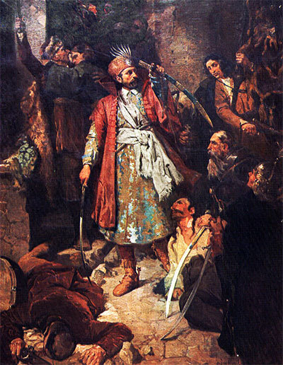 О. Ивекович. Миклош Зриньи готовится к последней битве
