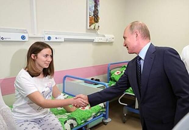 Посещение Морозовской детской больницы