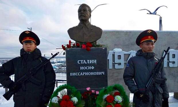 В Якутии установлен  седьмой памятник  Сталину 
