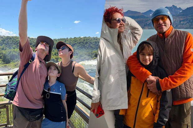 Юмористка Елена Гущина показала фото с мужем и сыном