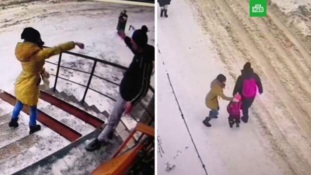 Жительница Подмосковья била чужих детей и бросалась на прохожих: видео