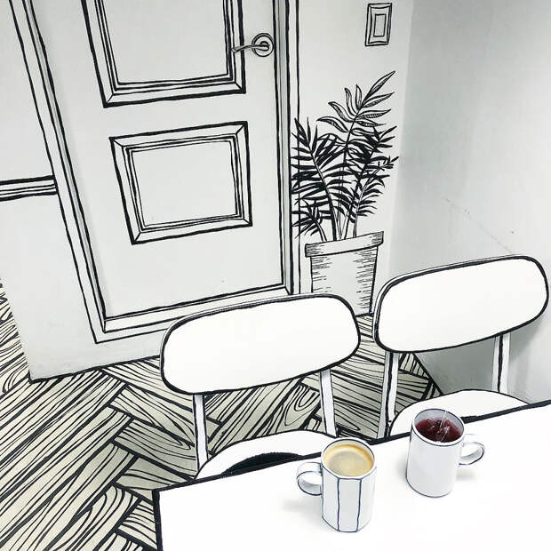 In Seoul, This Unusual Cafe Makes Its Customers Feel In A Comic Book