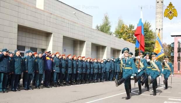 Московский учебный пожарный центр отметил 100 лет со дня образования