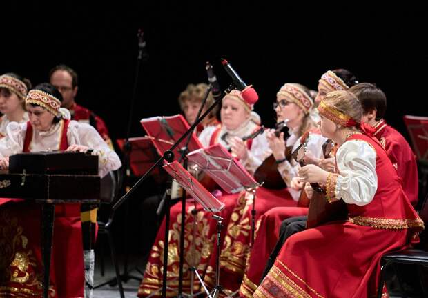 Оркестр русских народных инструментов «Сувенир». Фото: КЦ "Москвич"