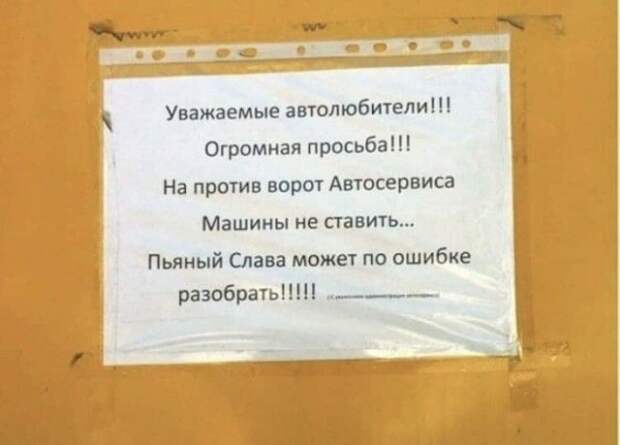 Забавные и странные объявления с наших улиц (22 фото)