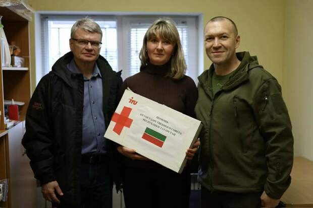 Татарстан Дәүләт Советы Лисичанск һәм Рубежное шәһәрләренә гуманитар ярдәм тапшырды