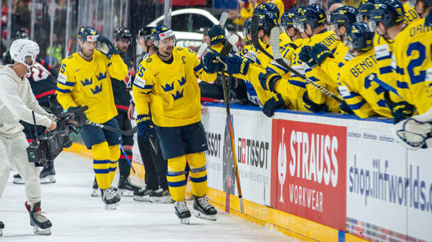 Сборная Швеции победила Канаду в матче за третье место на чемпионате мира по хоккею