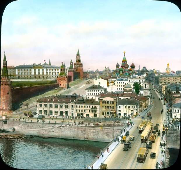 1931. Москва. Большой Москворецкий мост.