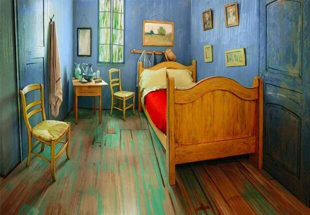 В США воссоздали знаменитую спальню Ван Гога и сдают её на Airbnb