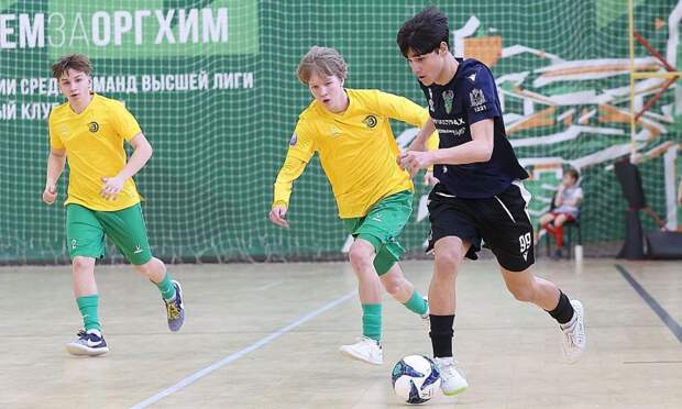 Юношеские команды «Водник» одержали победы в Юниорлиге по футзалу