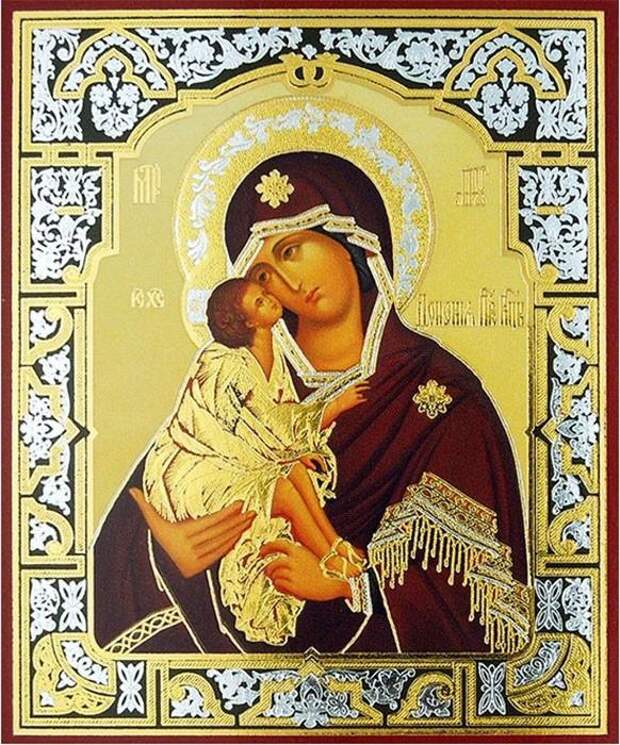 Донская икона Божьей Матери (фото) Донская икона Божьей Матери (фото)