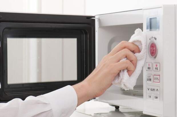3. Отмойте микроволновую печь кухня, советы, хитрости