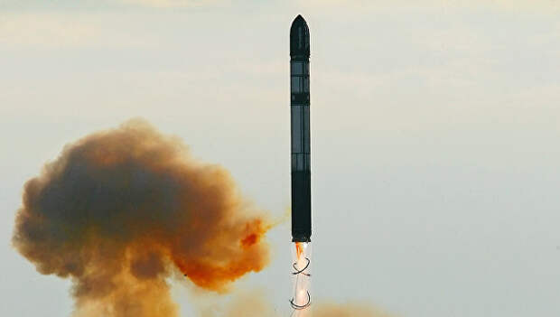 Запуск ракеты РС-20 Запуск ракеты РС-20