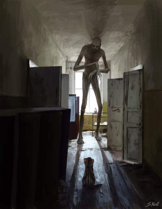 Чернобыльская история ужасов Stefan Koidl, art, horror, Припять, Чернобыль, крипота, штефан койдл
