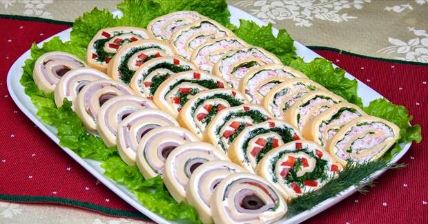сырные рулеты
