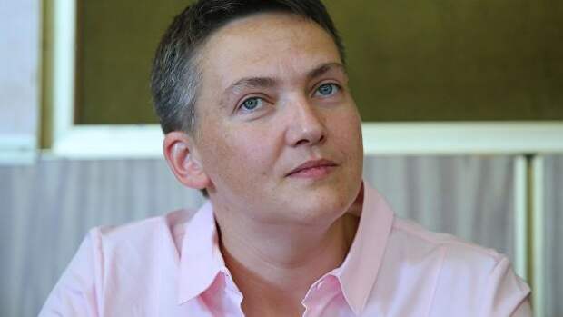 Надежда Савченко в Броварском районном суде во время заседания