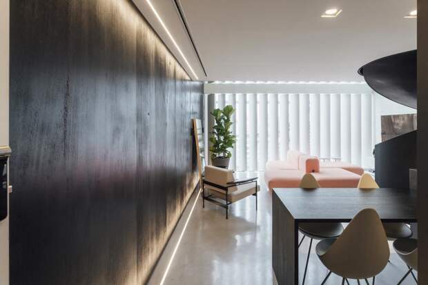 Интерьер с мезонином в Бразилии