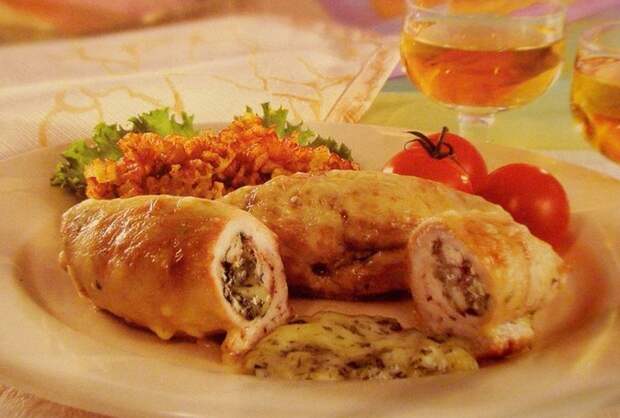 Куриные рулетики «Боярские». Курица по-боярски 