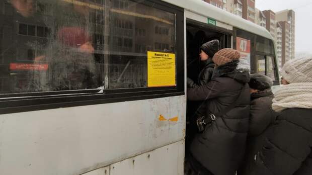 Маршрутка в Барнауле / Фото: amic.ru