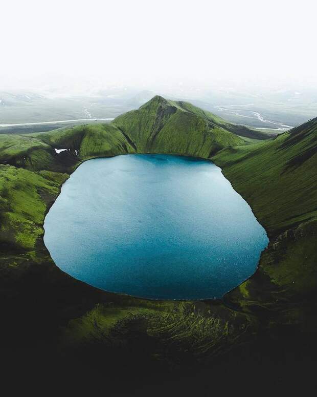 Исландия сверху: захватывающие воздушные снимки одной из самых фантастических стран