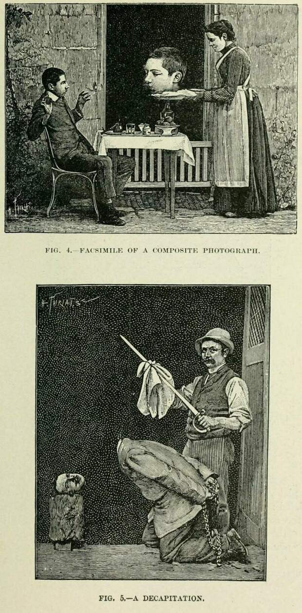 Иллюзии и трюки в картинках из книги 1897 года выпуска Иллюзии и трюки в картинках из книги 1897 года выпуска
