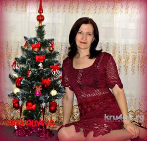 Платье вязаные крючком