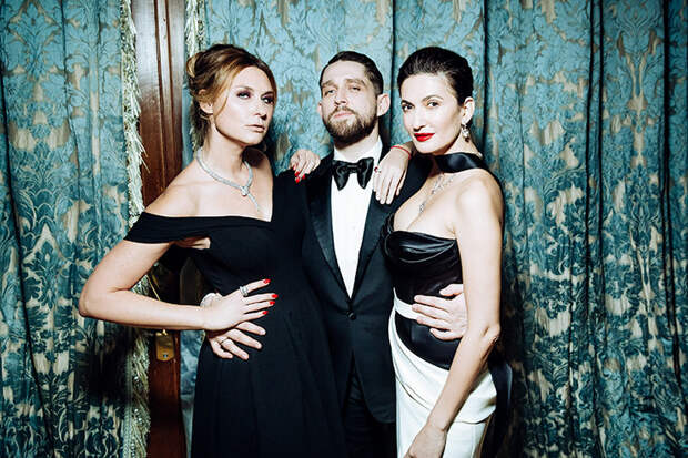 Даша Веледеева, Алексей Киселев и Снежанна Георгиева