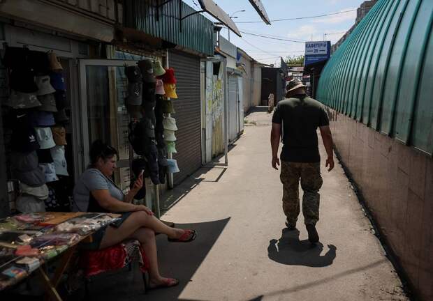 На Украине цыгане прогнали военкомов