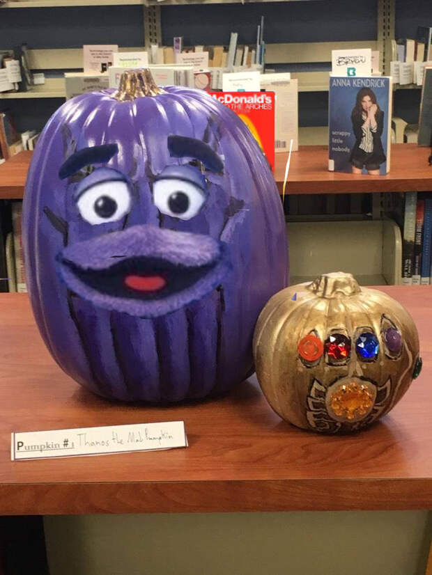 THANOS PUMPKIN
