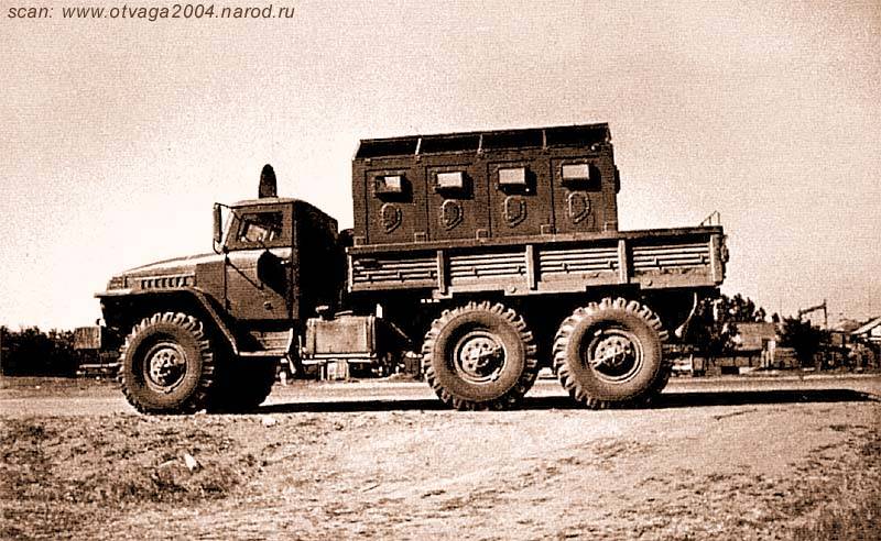 «Урал-4320»: пушки и броня