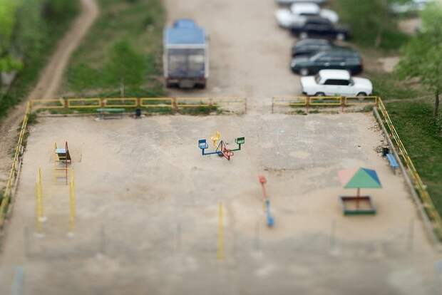 Игрушечная родина: городские пейзажи России в объективе tilt-shift