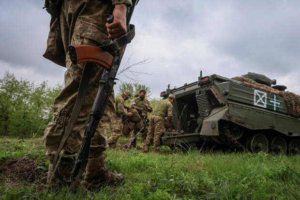 ГУР Украины показало кадры участия иностранных наемников ВСУ в боях за Артемовск