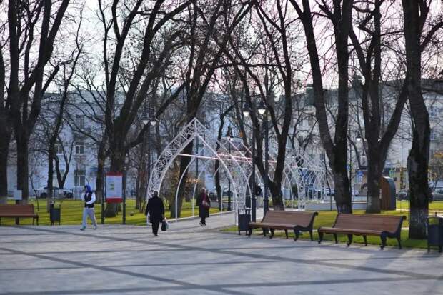 В Майкопе идет благоустройство центральной части