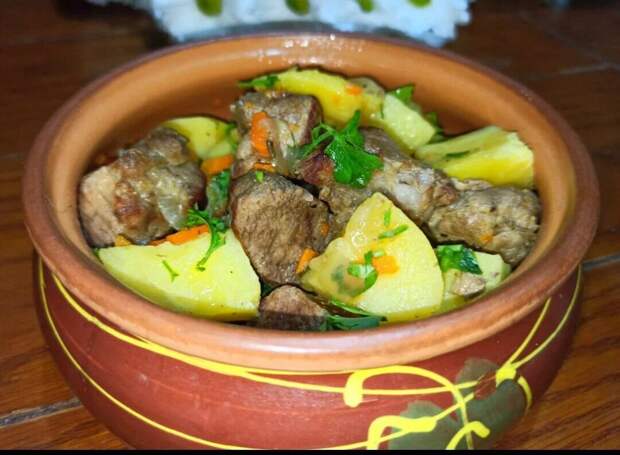 вкусное и сытное блюдо на ужин