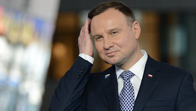 Президент Польши Анджей Дуда. Архивное фото Президент Польши Анджей Дуда. Архивное фото