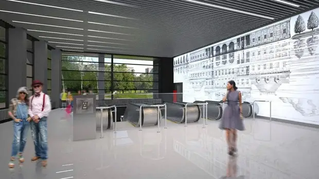 Власти Москвы рассказали о дизайне станции «Лефортово» БКЛ