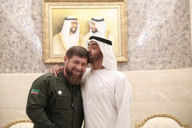 Лидер ОАЭ и Рамзан Кадыров 