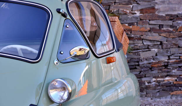 Isetta - самый мимимишный автомобиль в истории 50-е, 60-е, автопром, германия, девчонки, машинки, ностальгия