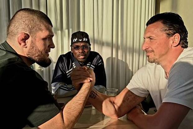 Ибрагимович одной фразой прокомментировал фото с Нурмагомедовым