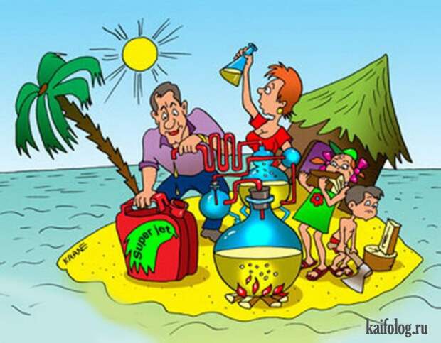 Карикатуры про отпуск (35 картинок)