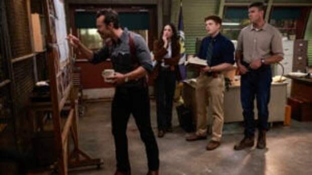 Kyle Schmid as Mike Franks, Mariel Molino as Cecilia “Lala” Dominguez, Caleb Foote as Bernard “Randy” Randolf, and Austin Stowell as Leroy Jethro Gibbs