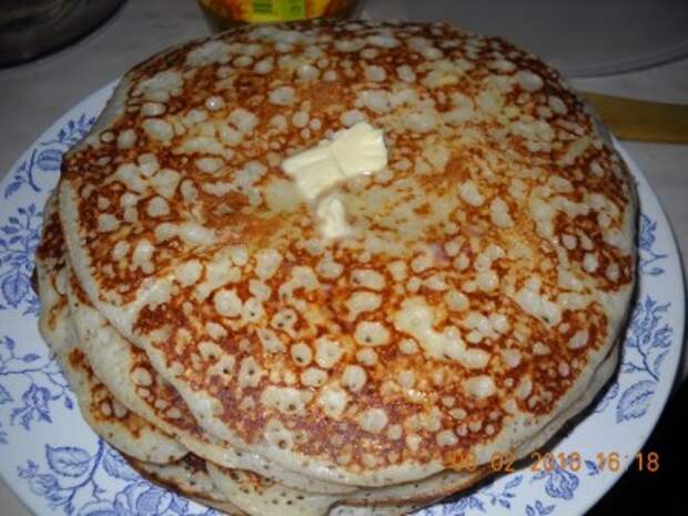 Блины обычные (можно делать с любой начинкой)