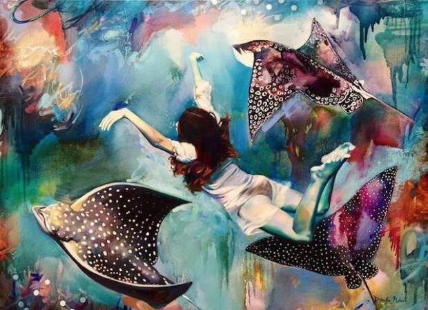 Глубинные танцы. Автор: Dimitra Milan.