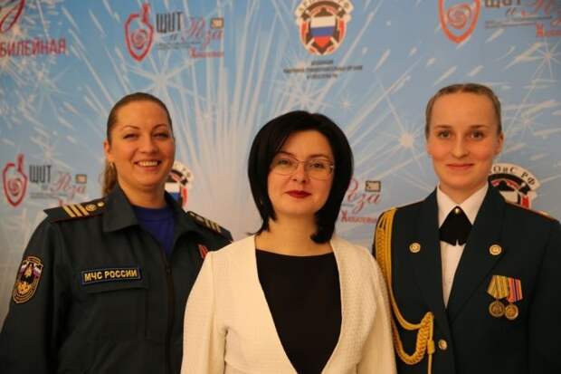 Прекрасная половина служащих МВД, МЧС и ФСИН