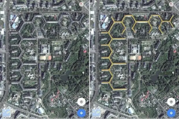Истинный масштаб самого длинного дома можно оценить только на спутниковых снимках. /Фото: fishki.net Истинный масштаб самого длинного дома можно оценить только на спутниковых снимках. /Фото: fishki.net