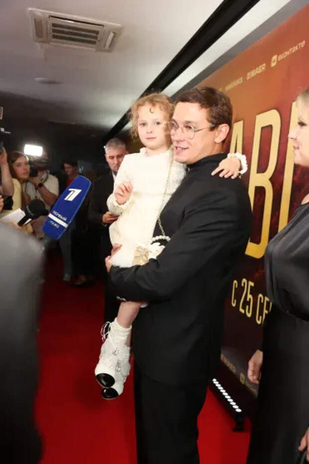 Никита Кологривый с дочерью