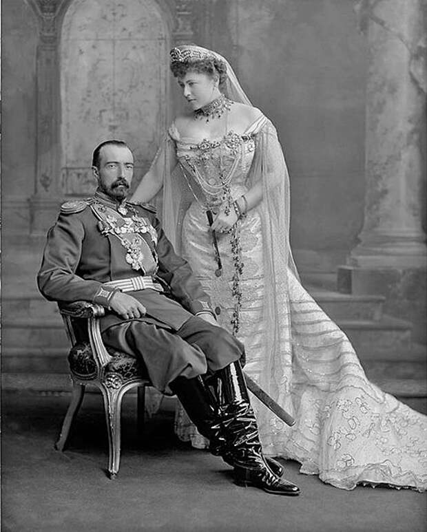 Великий князь с супругой, 1902. (сс) Wikimedia Commons