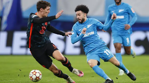 Гол Оздоева спас «Зенит»  от поражения в матче ЛЧ с «Челси»