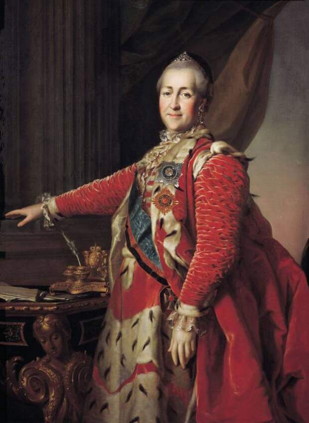 Левицкий - Портрет Екатерины II, 1782